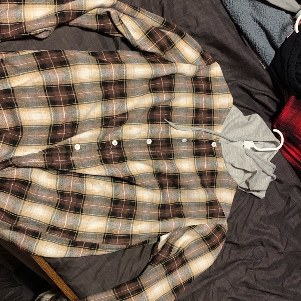 Light Flannel Jacket size small